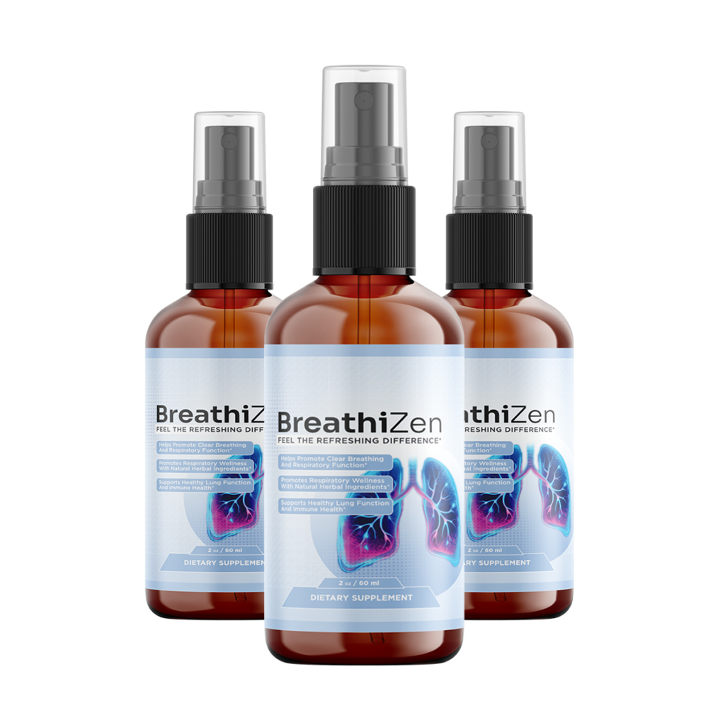 3 bottles of BreathiZen